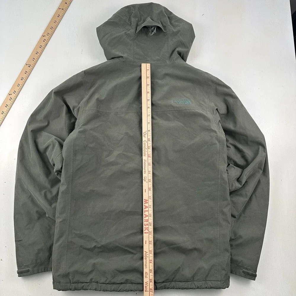 The North Face Canyonlands Triclimate‎ Shell Jacket Men Small Olive Green 2016